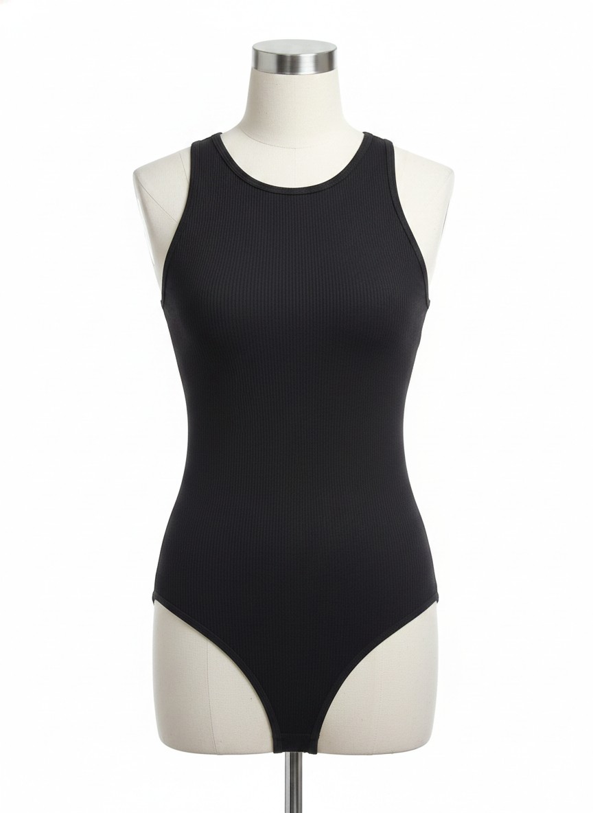 OQQ ribbed bodysuit