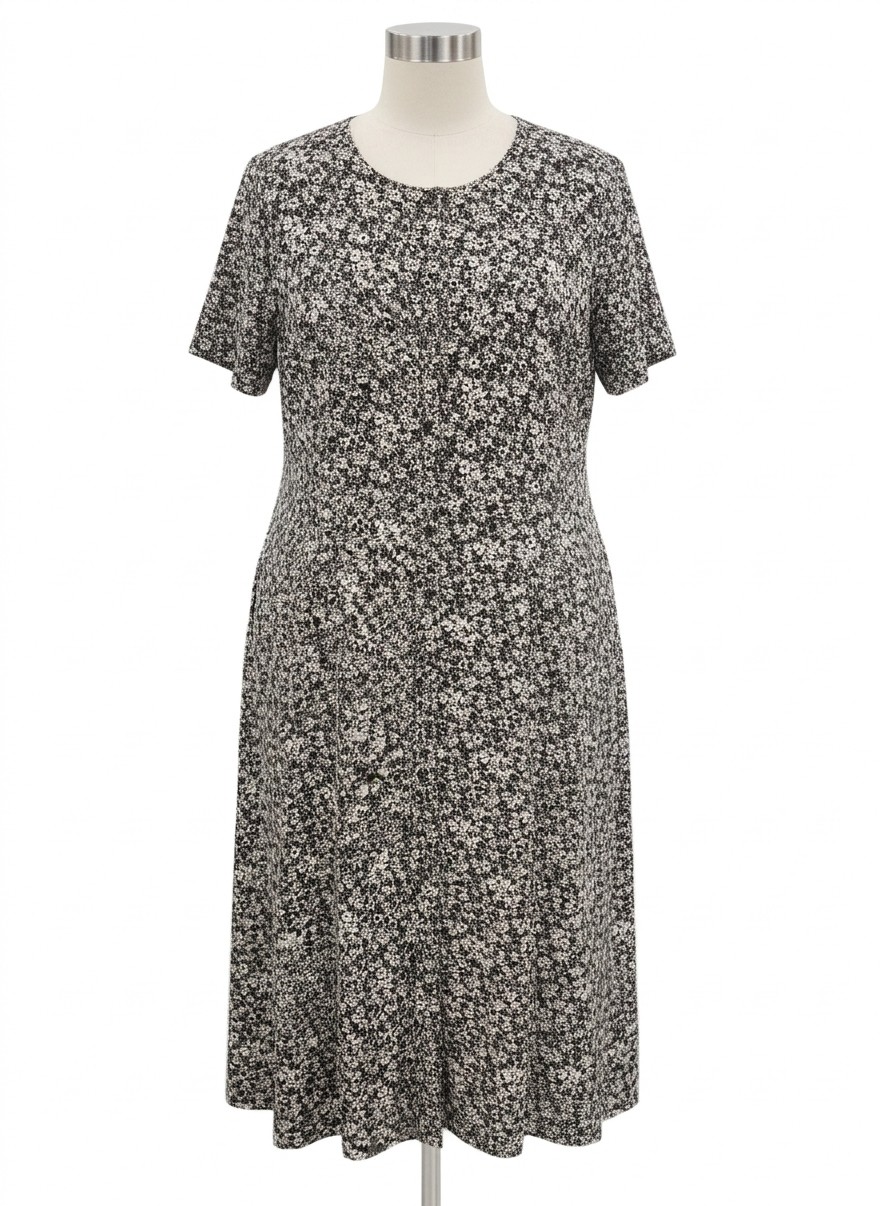 Levi's Floral Print SS Dress, 2X