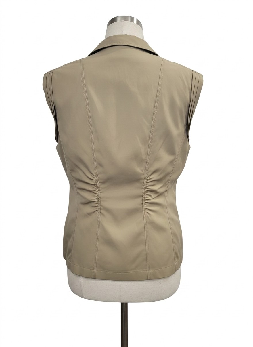 Elie Tahari Windbreaker Vest, Large