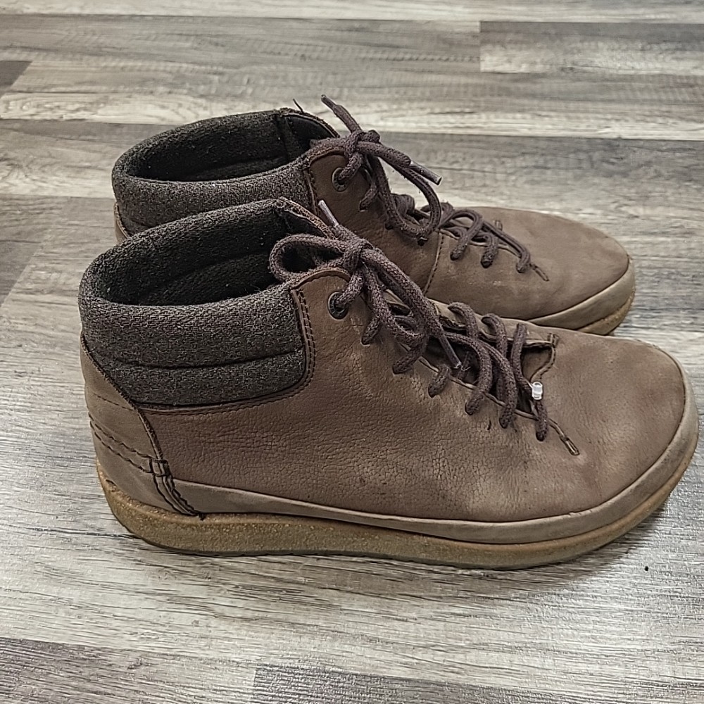 Birkenstock HIgh Nubuck Leather Brown Boots, 40D