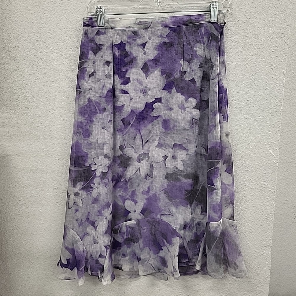 Alfred Dunner Floral Skirt, 8P