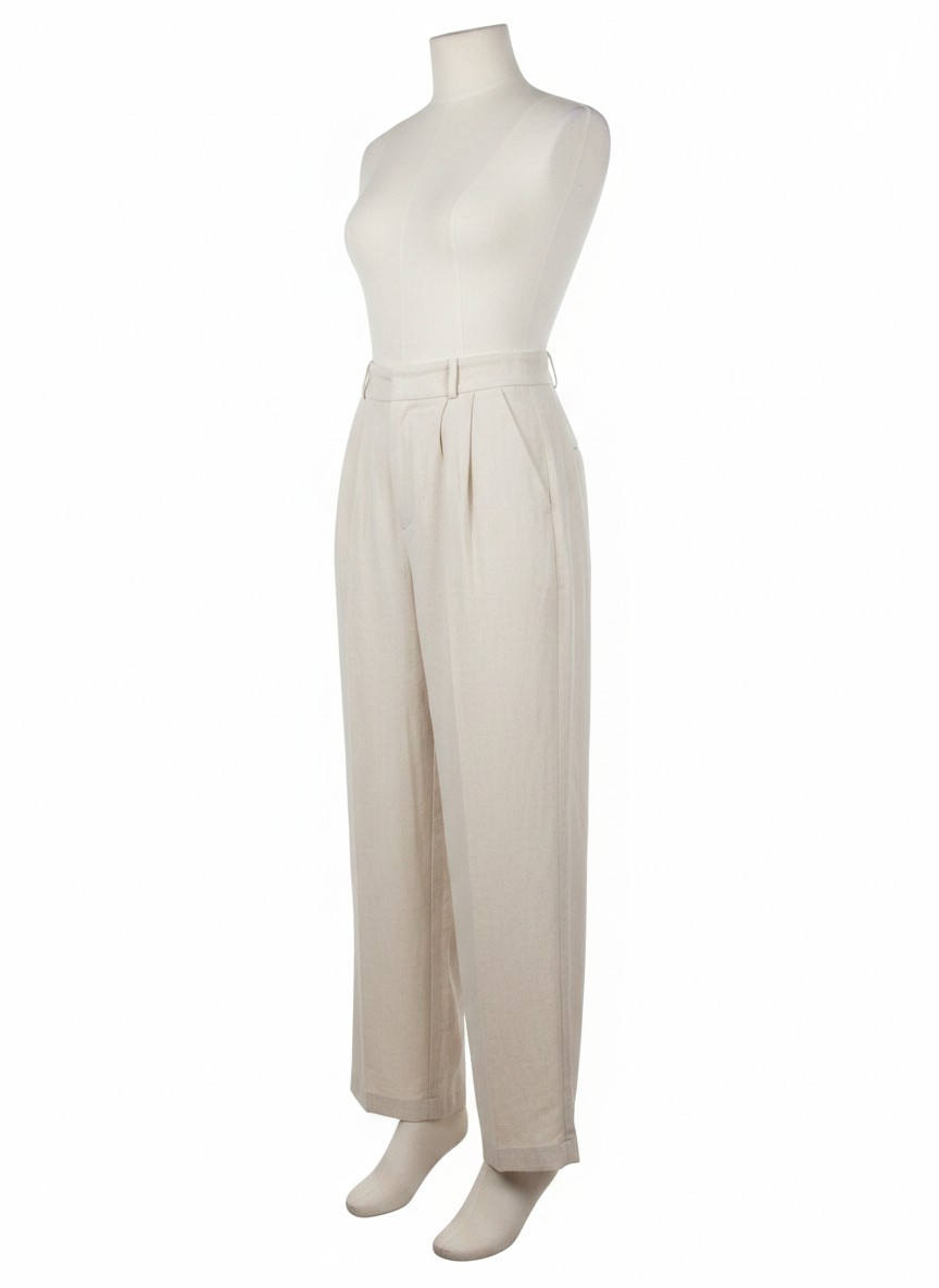 H&M linen blend pants
