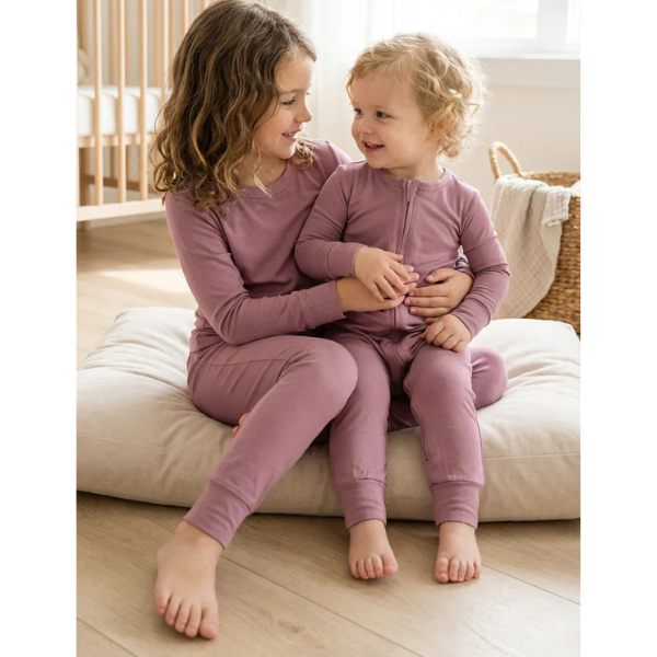 Itsy Bitsy Boutique Girls Blush Pink Pajama Set