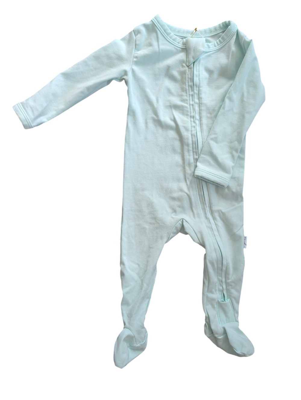 Pip & Phee Long Sleeve Sleeper Teal Unisex 3-6M