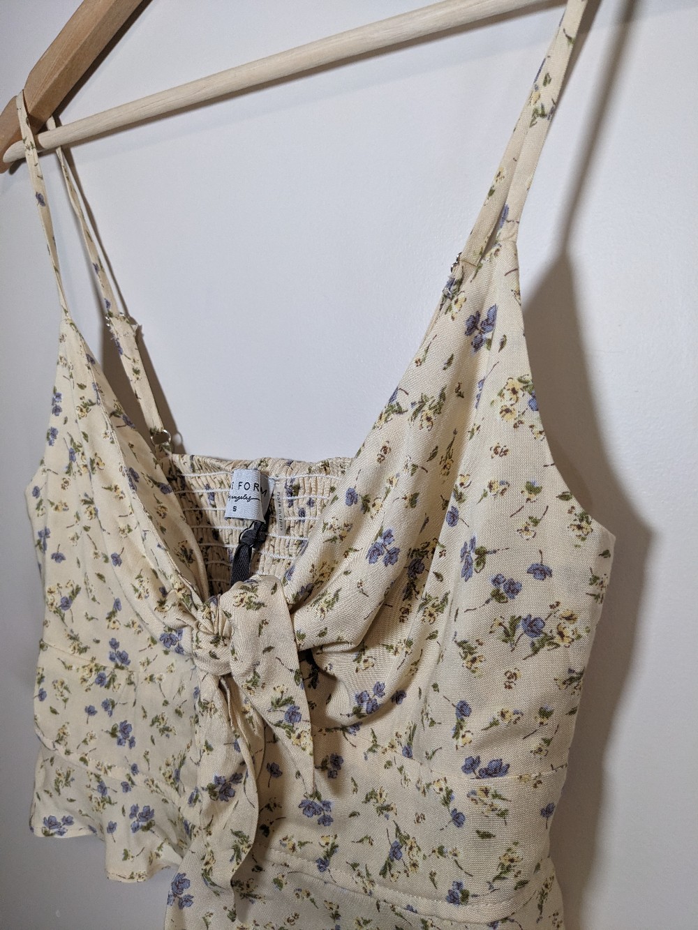 NWT Dress Forum Floral Crop Tank - Small