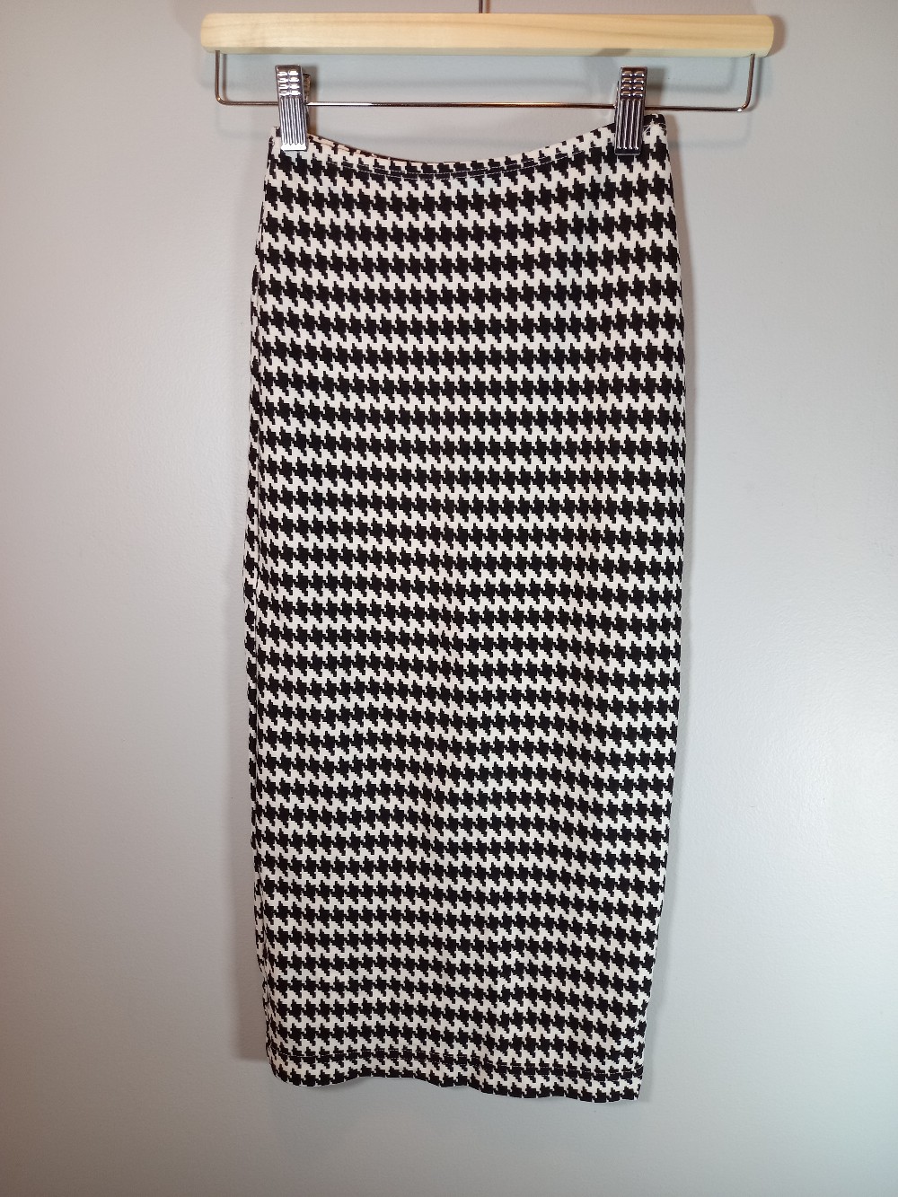 American Apparel Houndstooth Skirt - Small