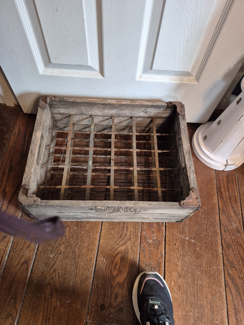 Vintage Beverly 400 Co Milk Bottle Crate