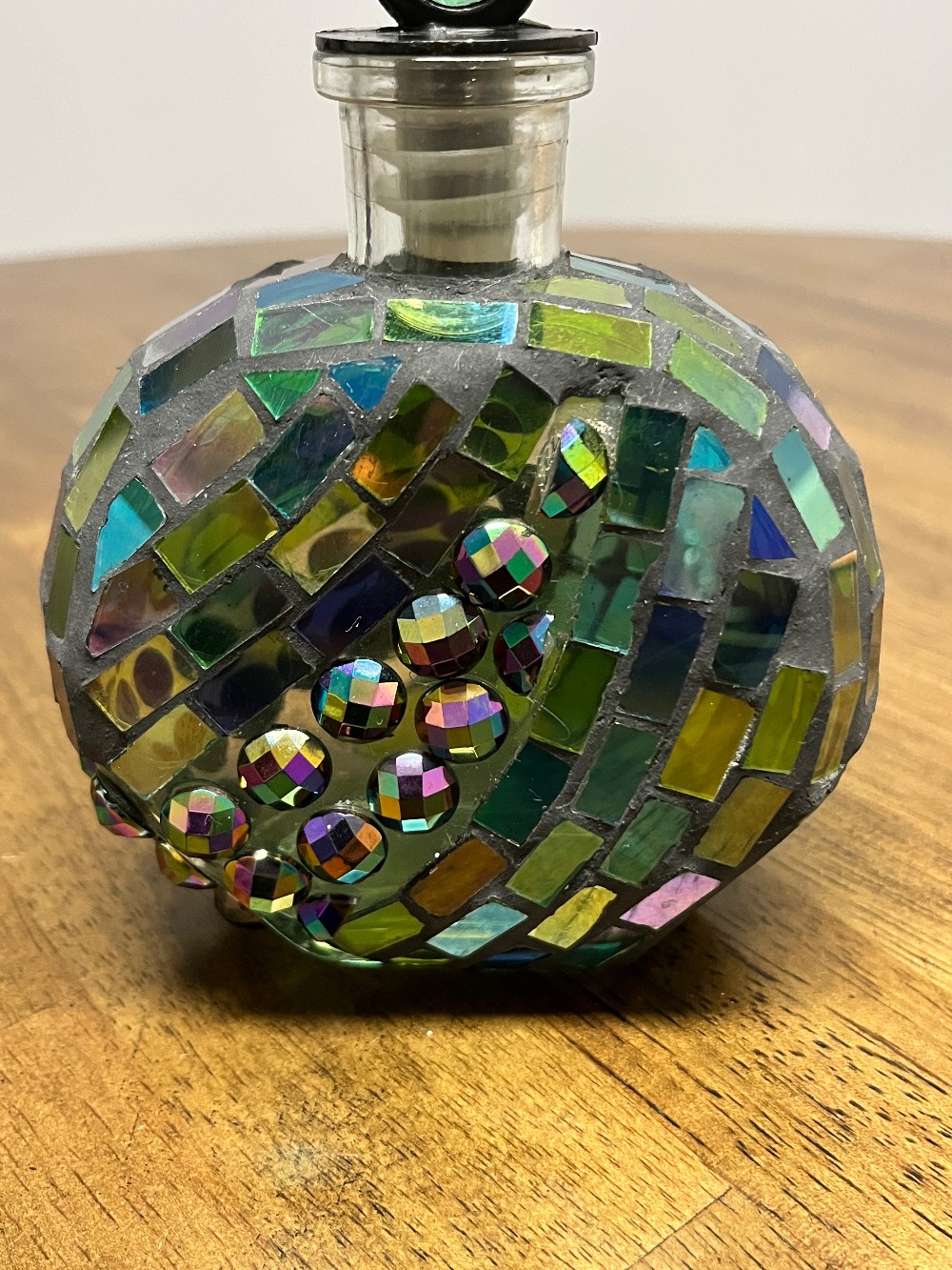 TT - Large Stained Glass Decanter