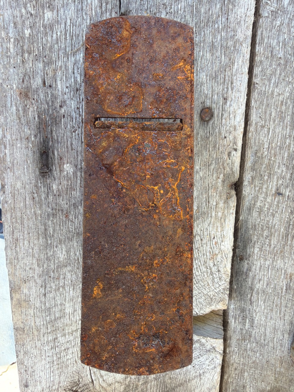 Vintage Rusted Stanley 110 Wood Plane