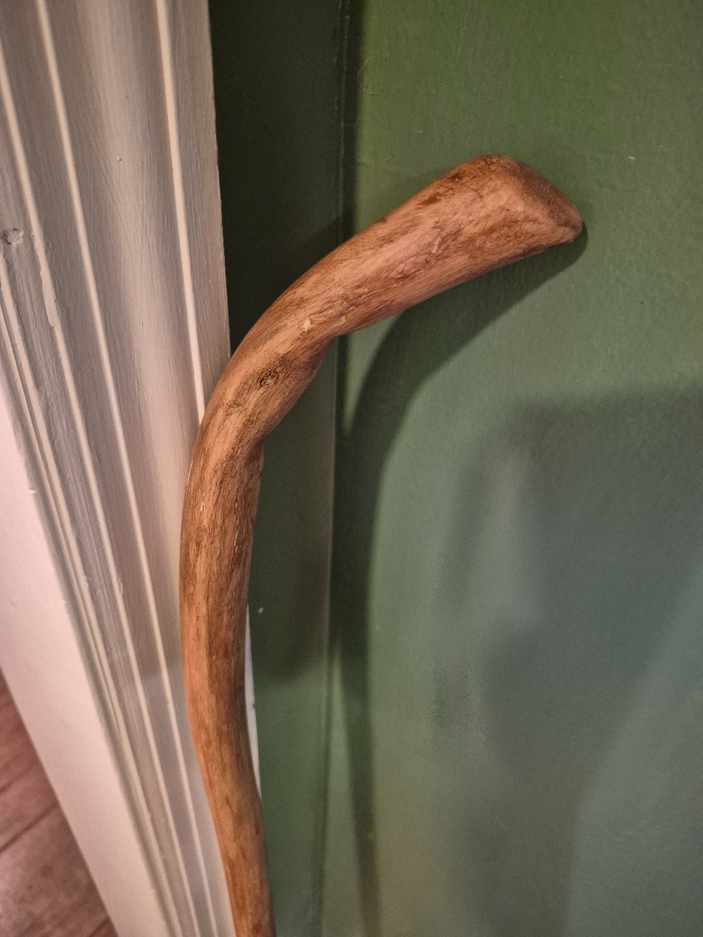 Handcarved Oak Walking Cane