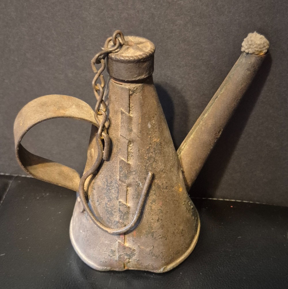 Antique Vintage Railroad or Miner's Torch