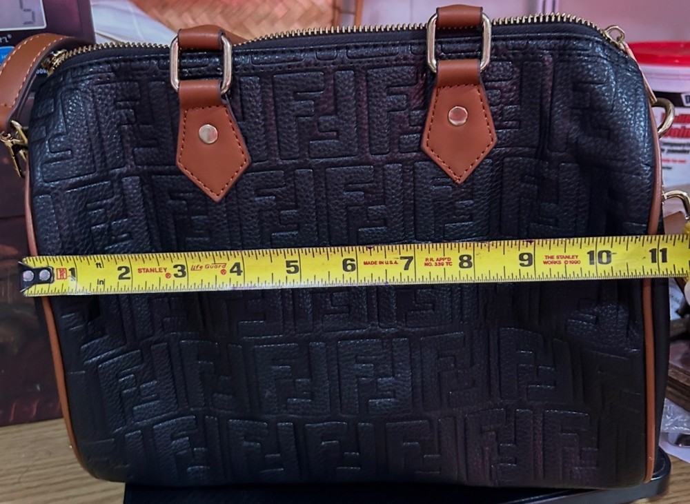 Inspired Fendi black purse