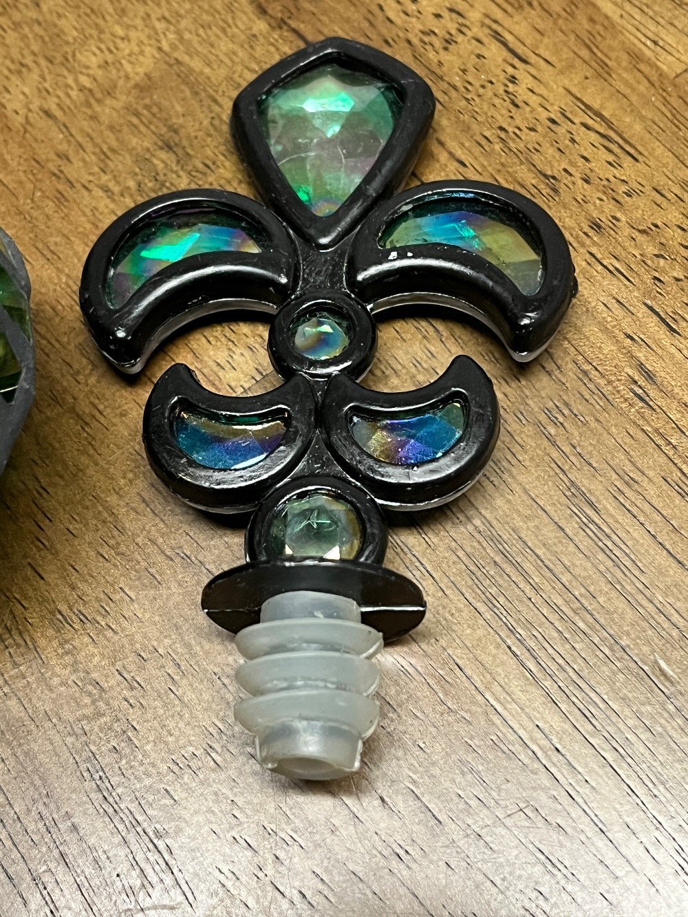 TT - Large Stained Glass Decanter