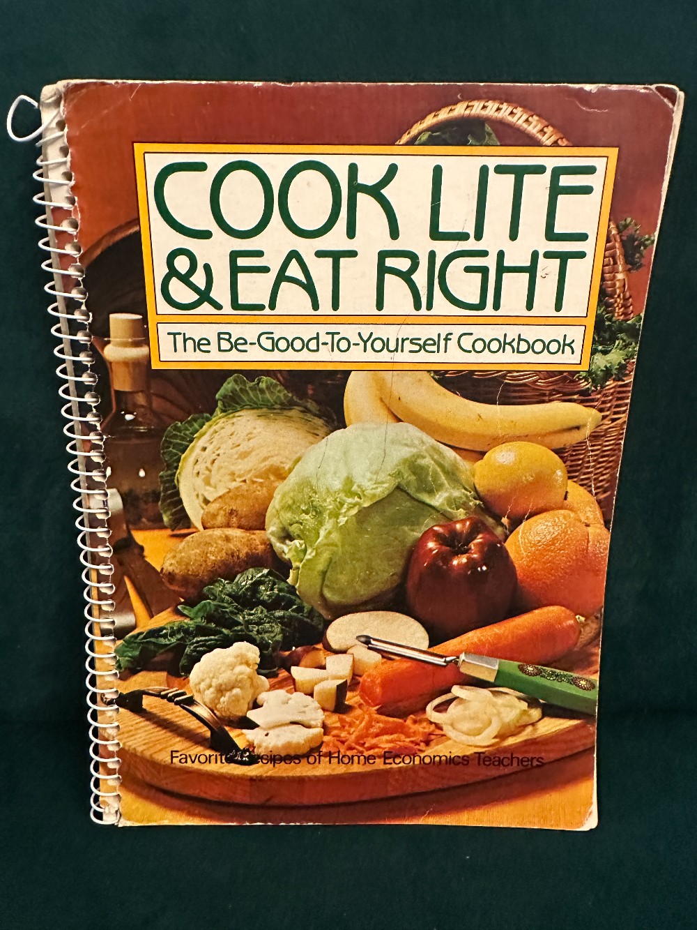 MB 1983 Cook Lite and Eat Right Spiral Cook Book