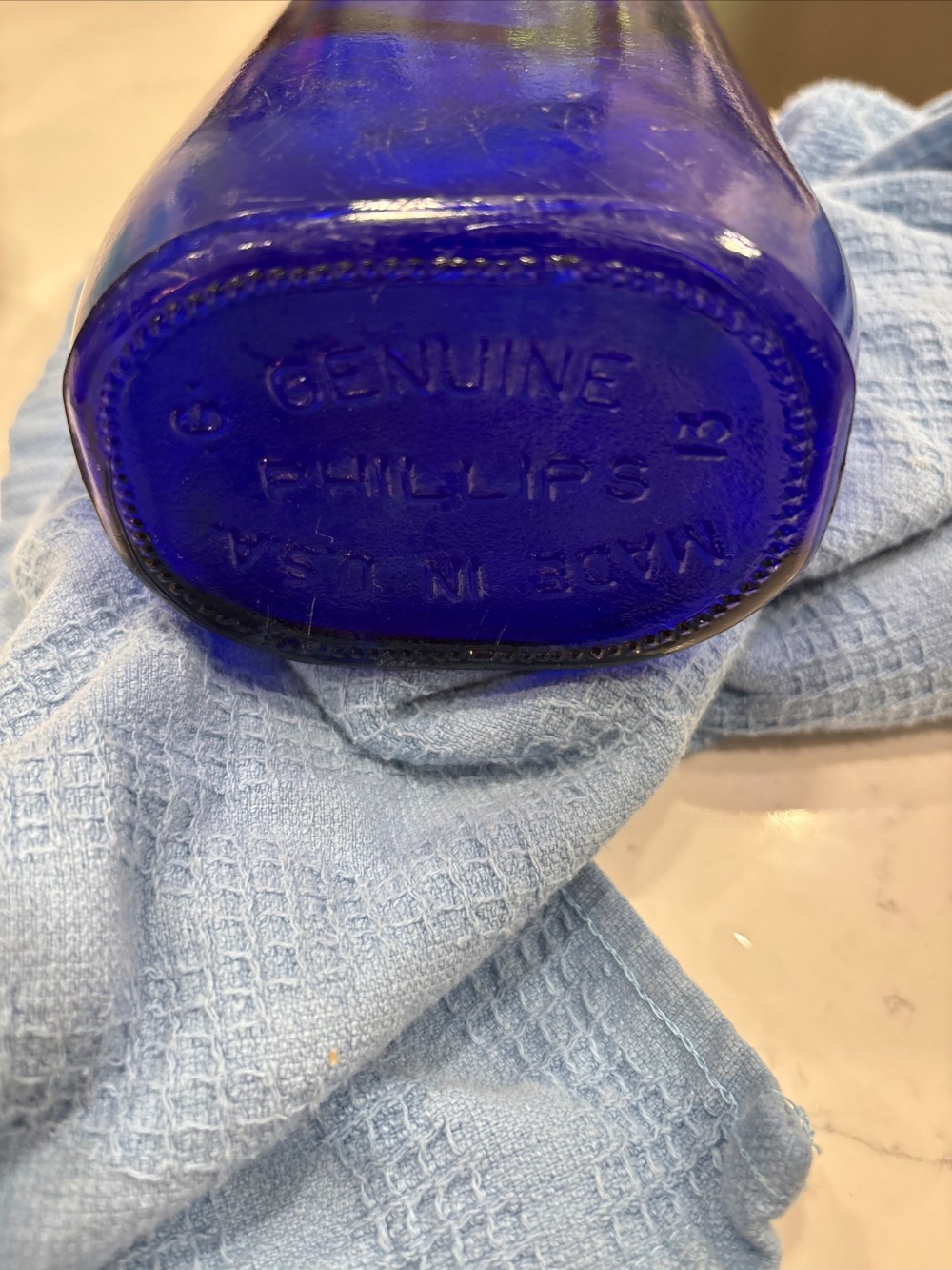 Milk of magnesium bottle