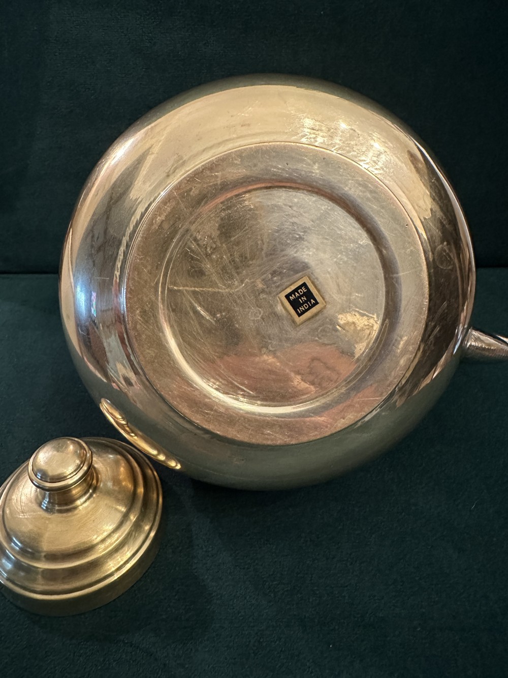 MB Vintage Brass Teapot