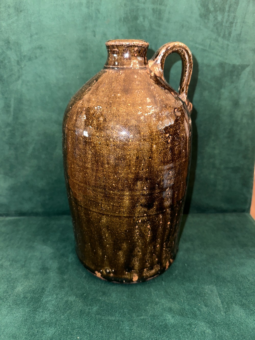 MB Handmade Pottery Brown Glazed Jug 10