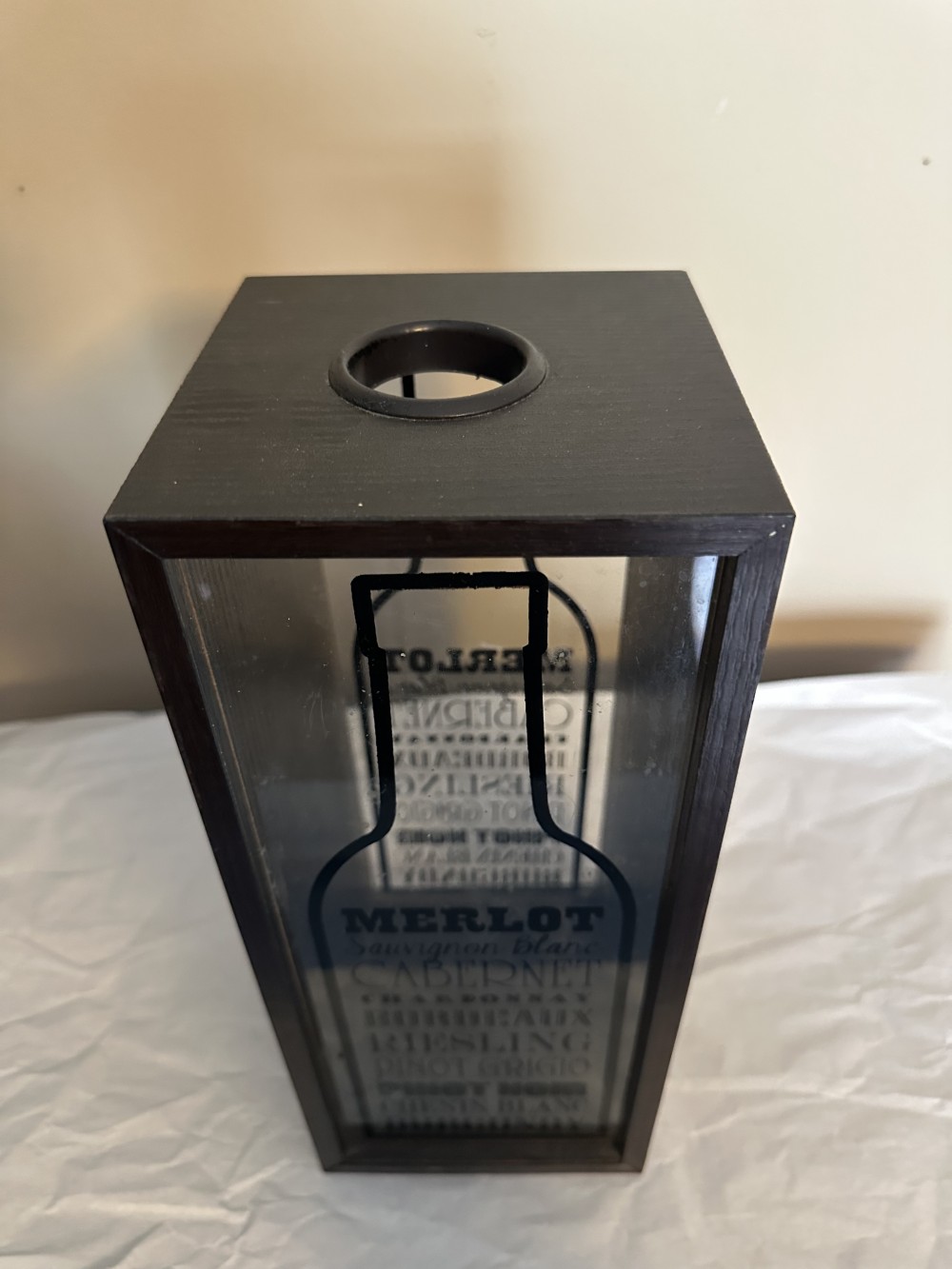 Wine Cork Holder Box