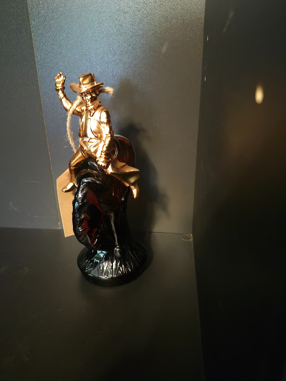 Vintage collectible Avon Bucking Bronco aftershave Bottle
