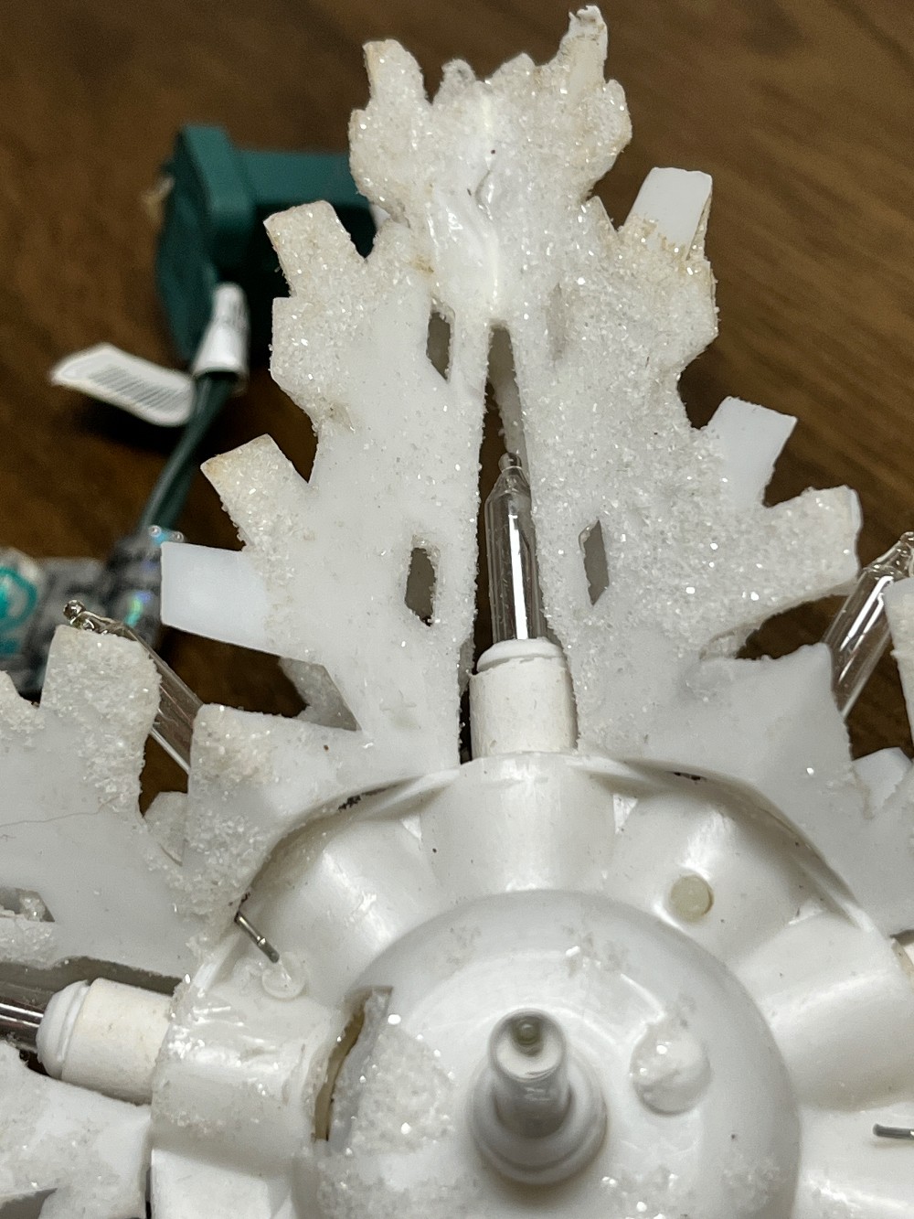 TT - Frosted Star Christmas Tree Topper