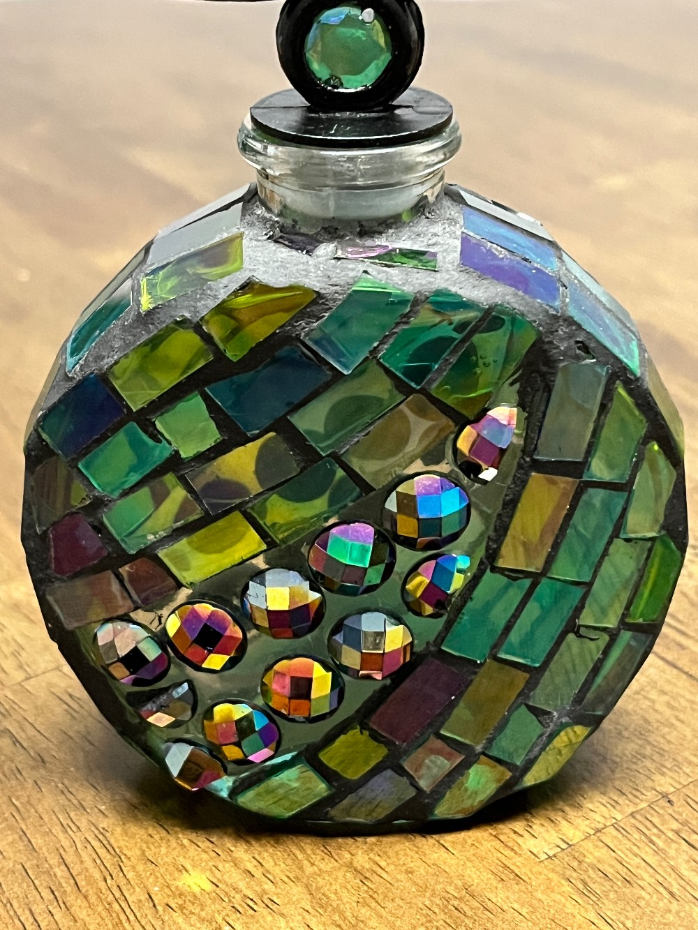 TT - Small Stained Glass Decanter