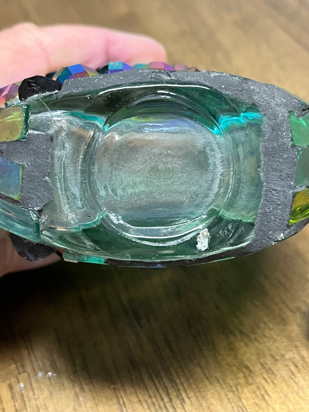 TT - Small Stained Glass Decanter