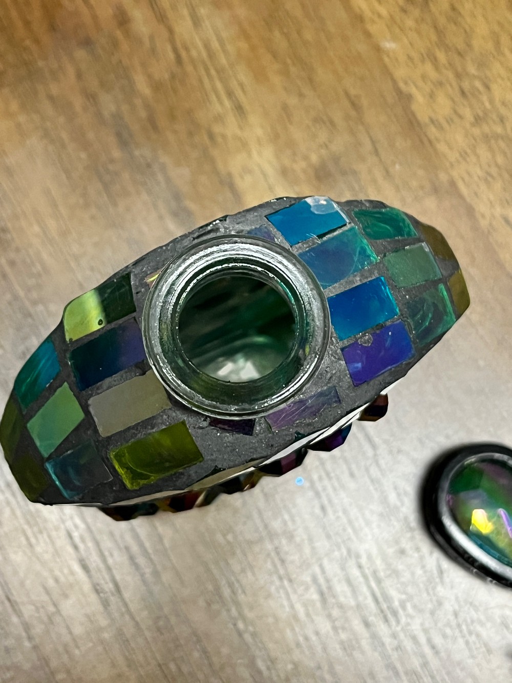 TT - Small Stained Glass Decanter
