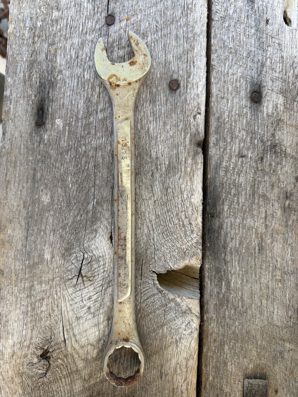 Vintage Benchtop 13/16” Wrench