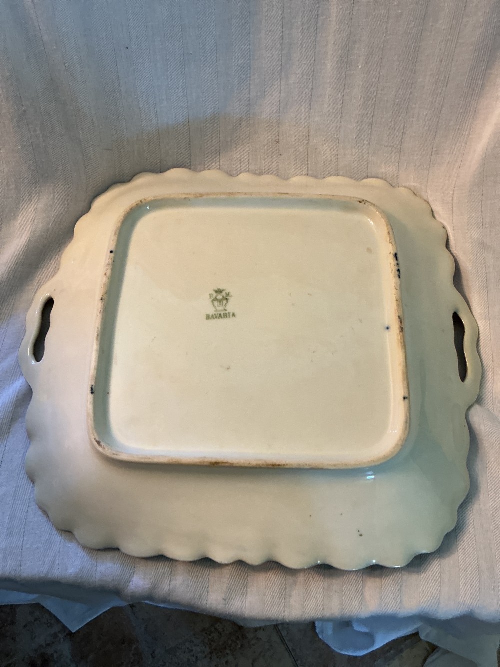 Cobalt Bavaria PM Tea Serving Plate