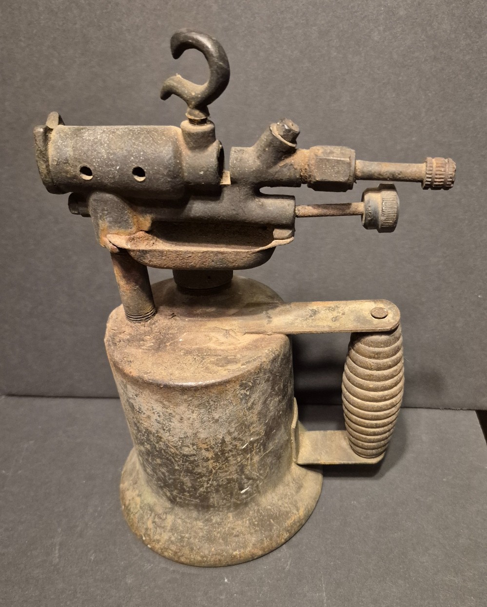 Antique Handheld Brass Blowtorch 1930s