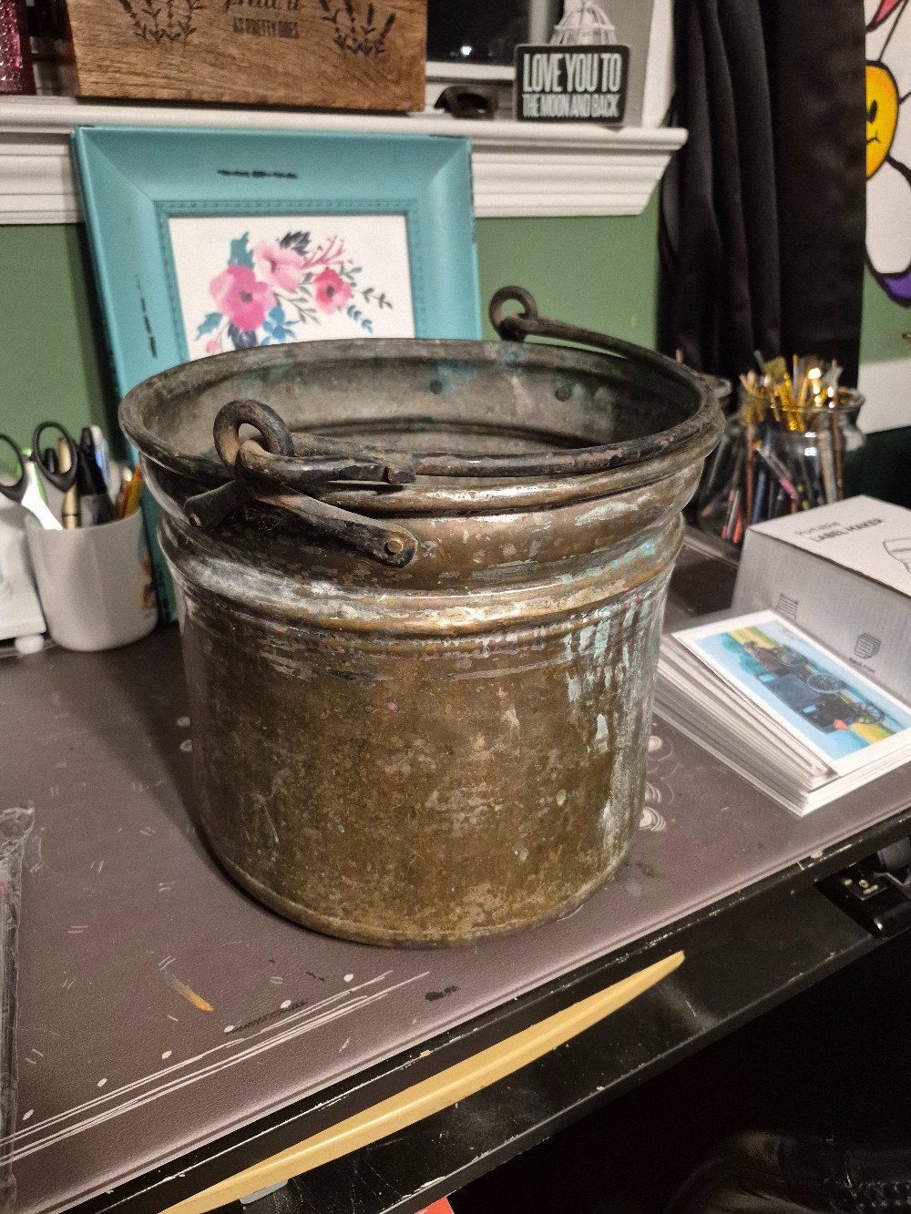 19th Century Copper Bucket