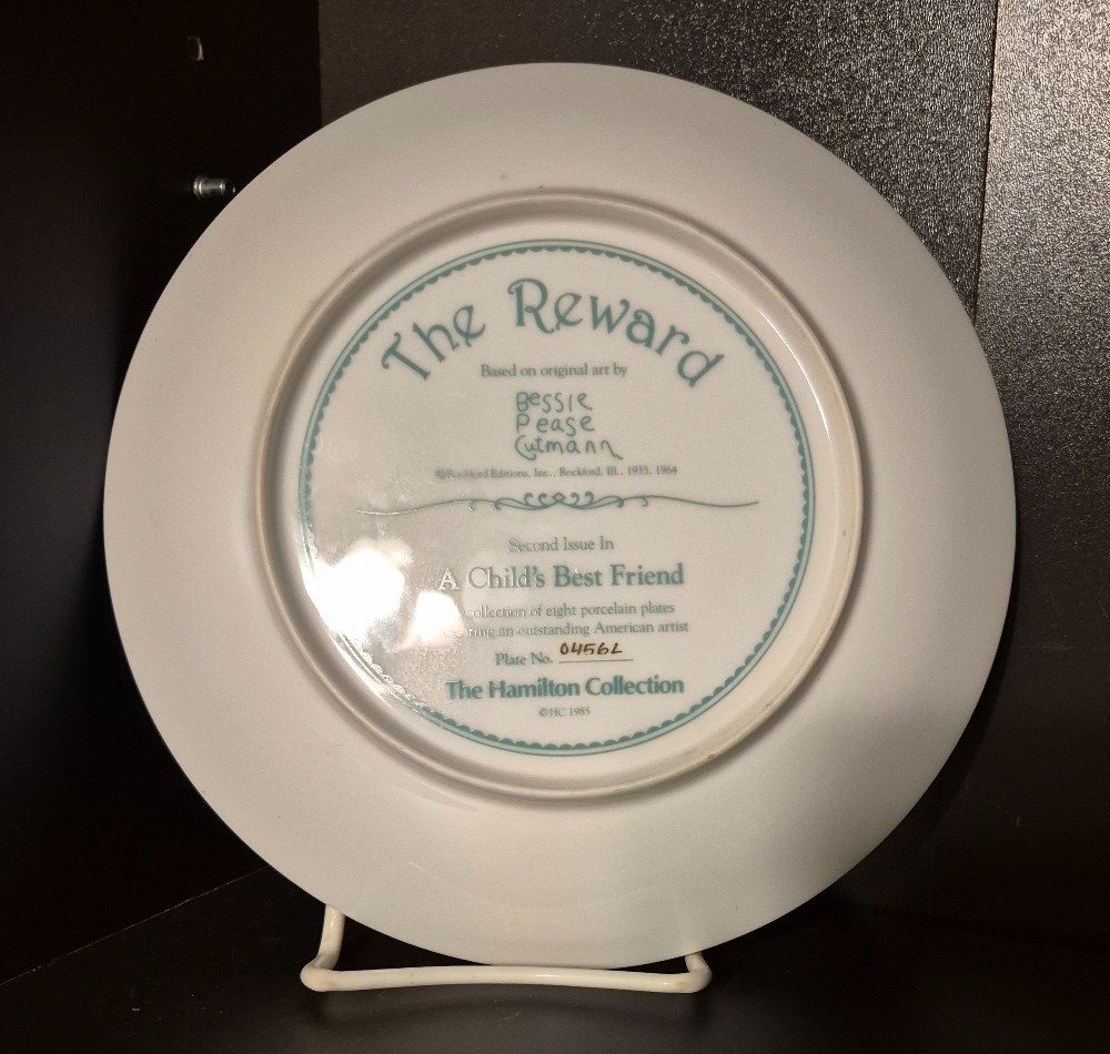 Bessie Pease Gutmann porcelain collector plate