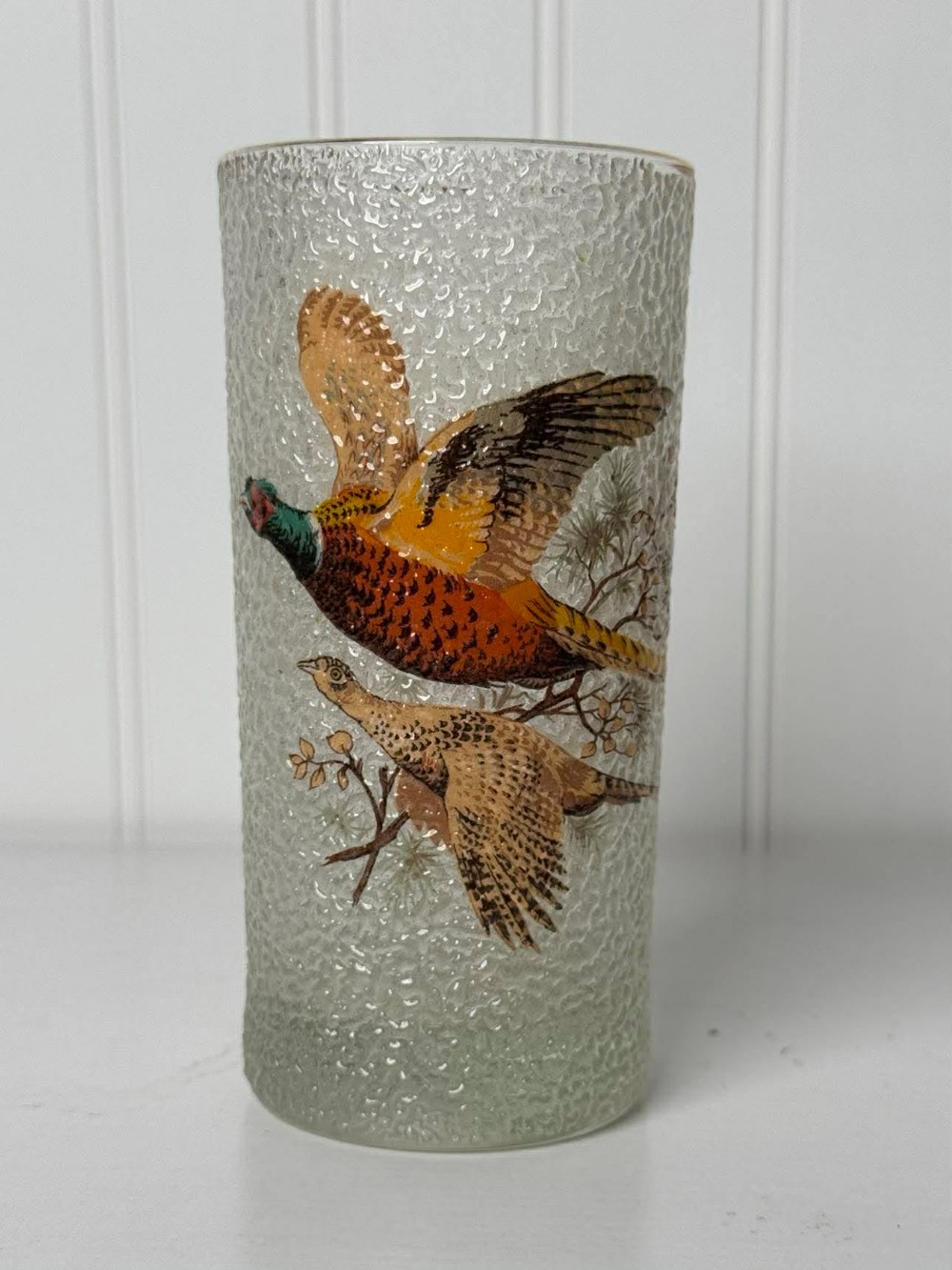 2472 - Set of 8, Vintage Specialty highball tumblers, 22k gold rim.