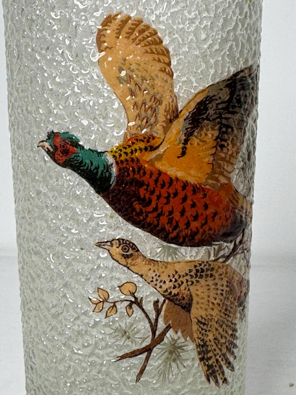 2472 - Set of 8, Vintage Specialty highball tumblers, 22k gold rim.