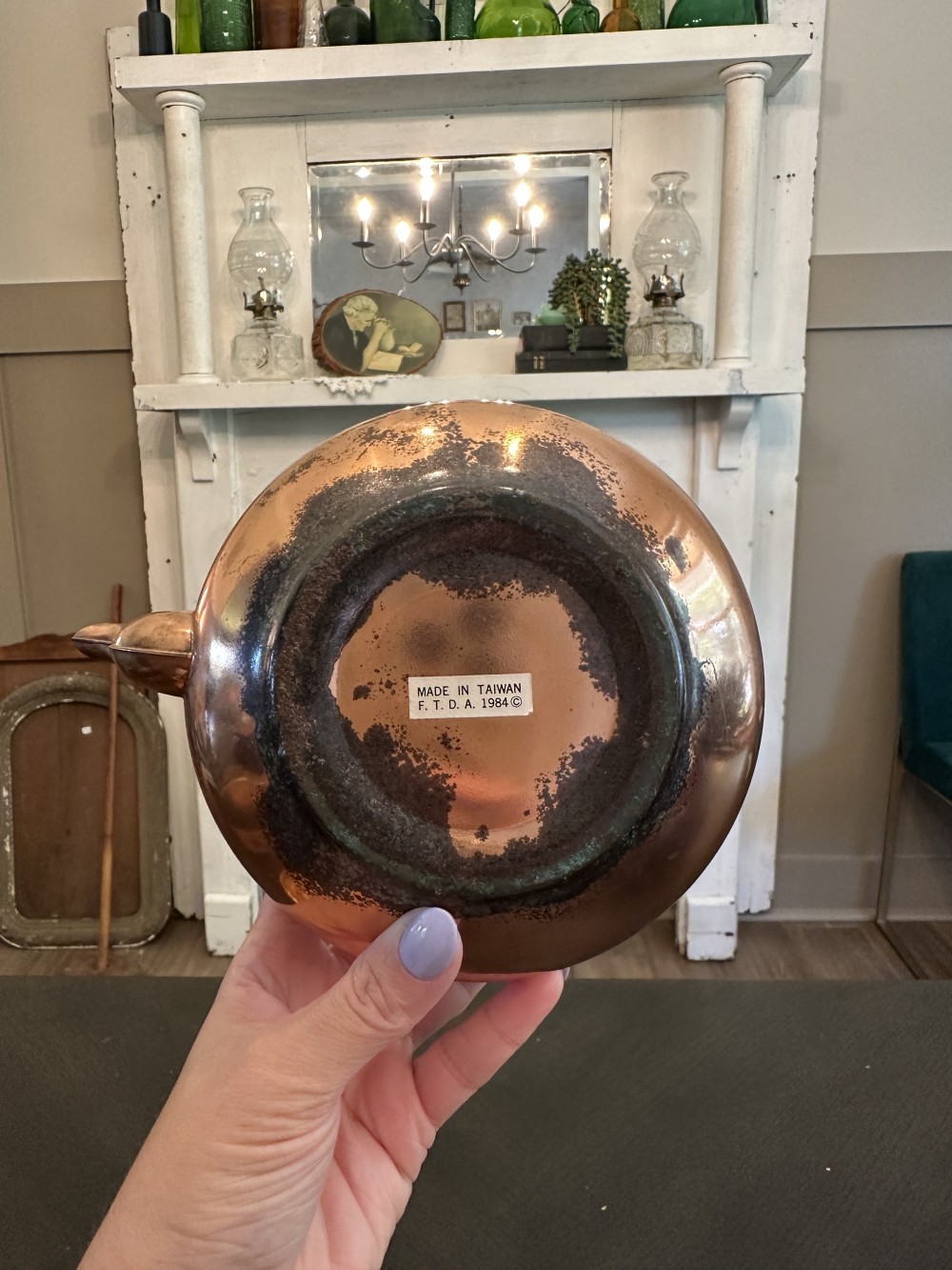 MB 8” Copper Kettle