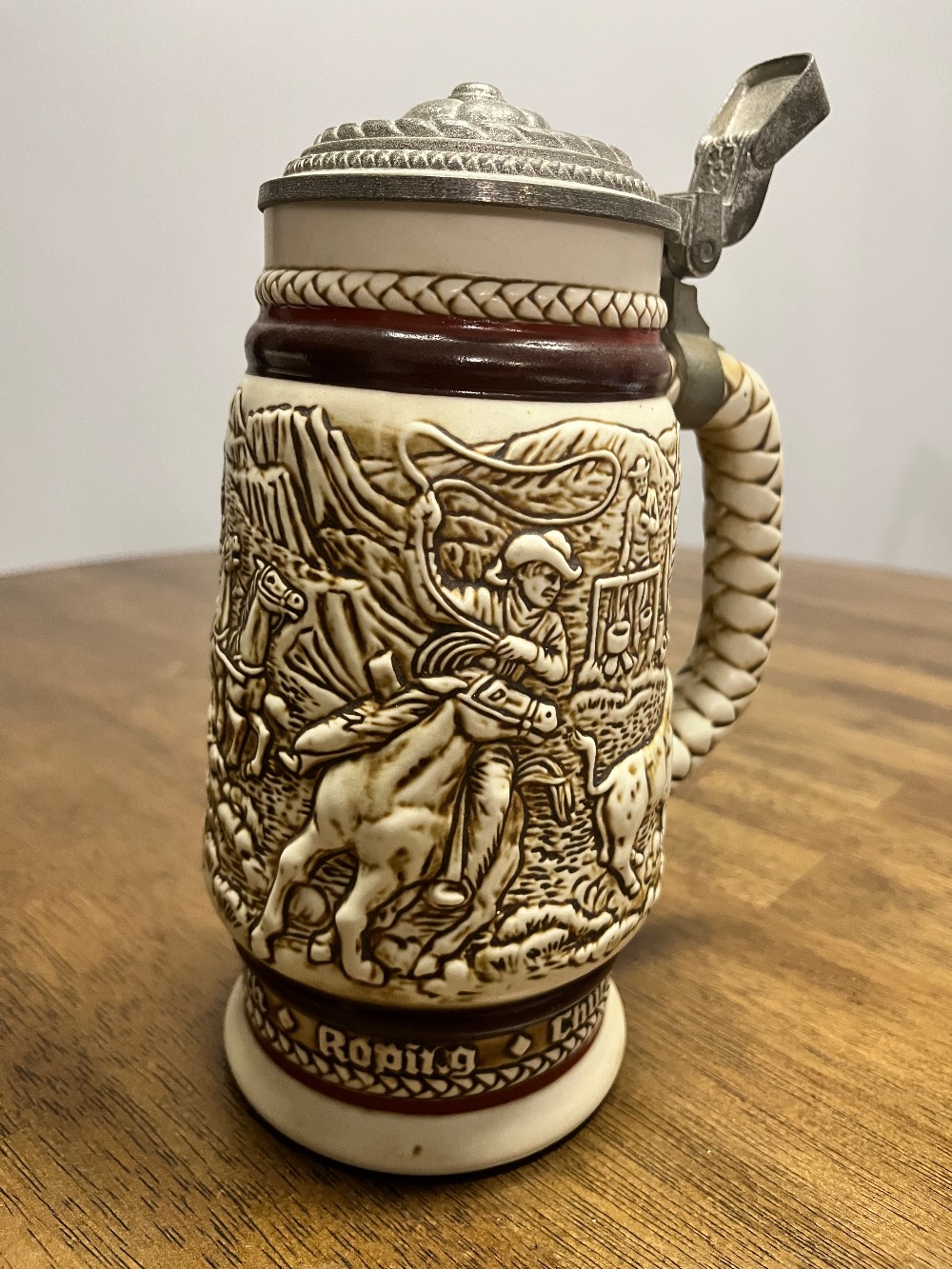 DELETE - TT - 1980 Avon Old West Ceramic Beer Stein