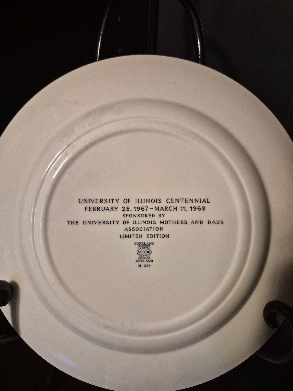 1967 Vintage Copeland Spode Plate