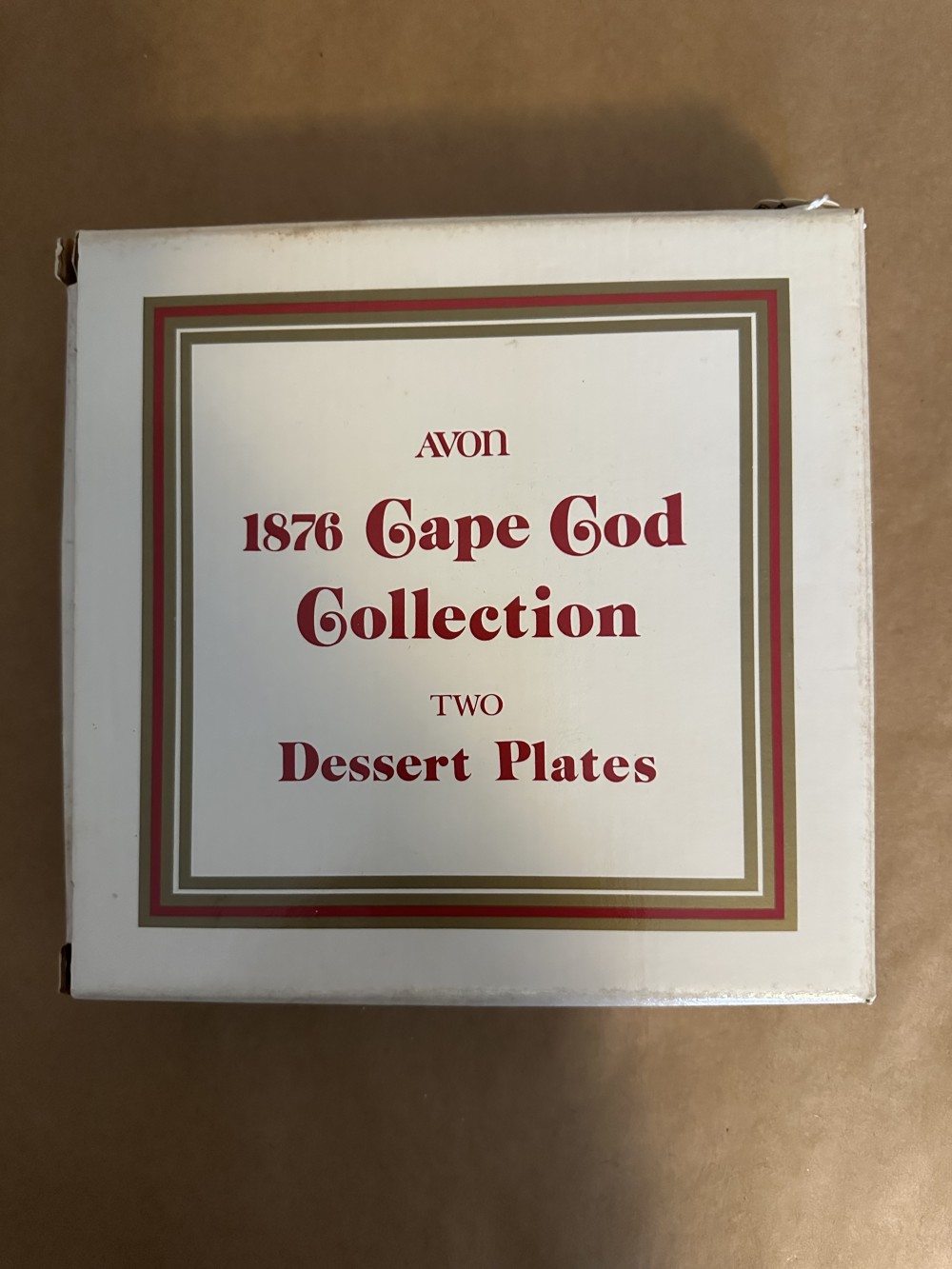 Avon Cape Cod Collection Dessert Plates-Set of 2