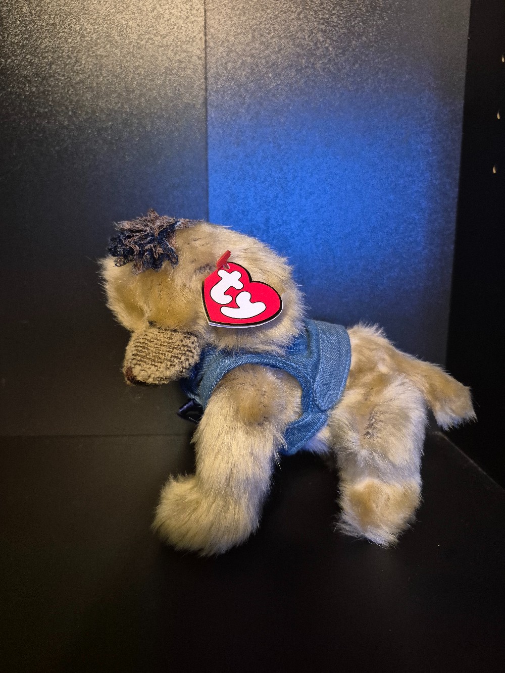 Carey the Dog, a vintage 6-inch jointed puppy