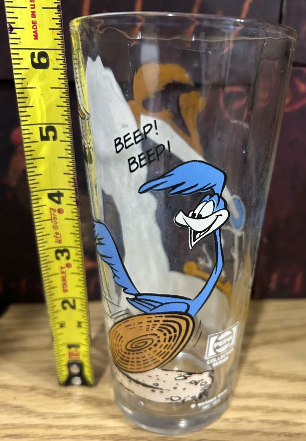 1976 Pepsi collector series glass