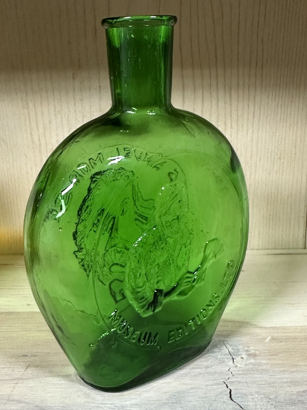 MB Samuel Morse Green Bottle