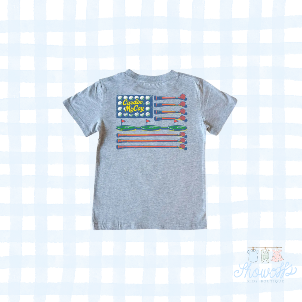 Cardin McCoy Golf Flag Tee