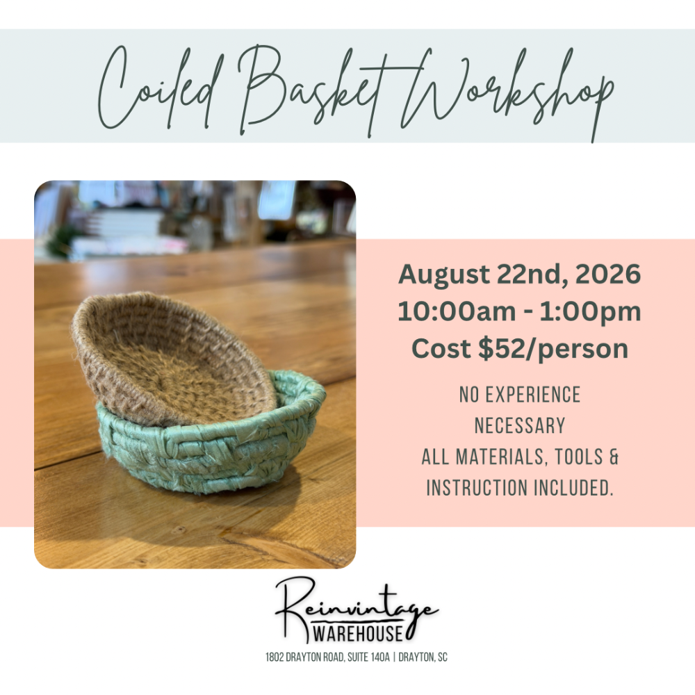 Coiled Basket Workshop