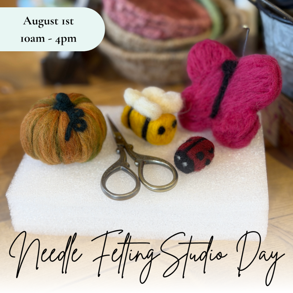 In-Studio Needle Felting