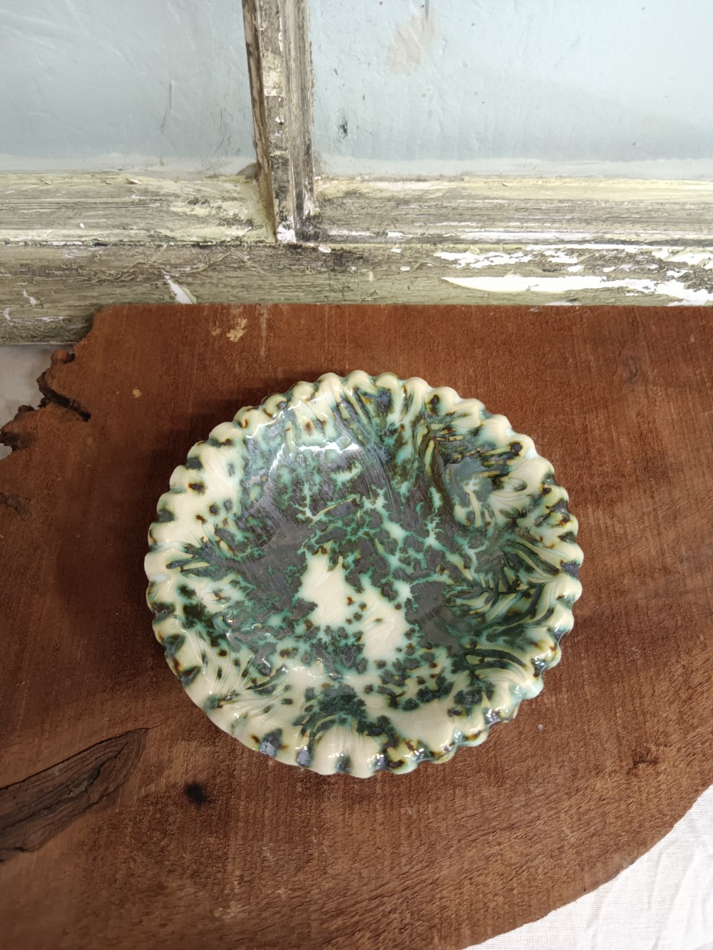 Green Jasper Trinket Dish