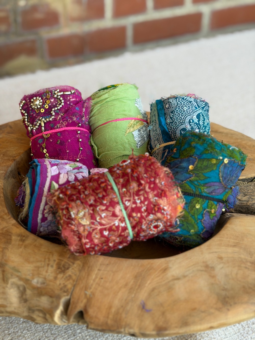 Silk Embroidery Rolls