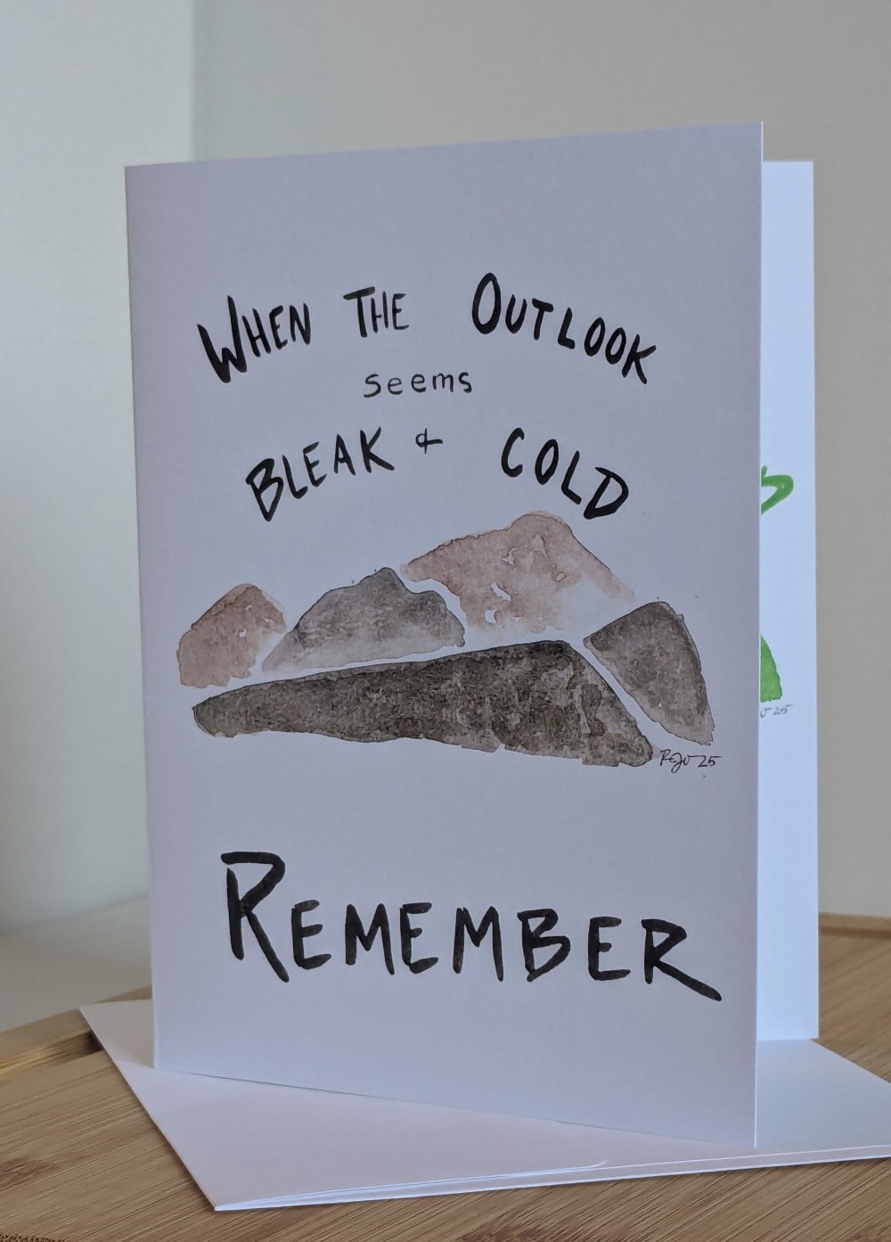 A new Season is Coming Encouragement Greeting Card