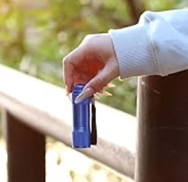 Mini Flashlight on Lanyard