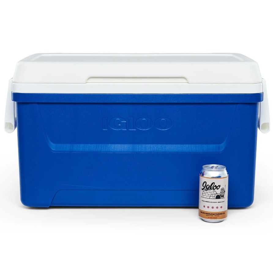 Igloo Laguna Ice Chest Cooler, Blue, 48 QT